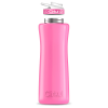 42oz. Pink Stainless Steel Bottle & Comfort Grip Lid